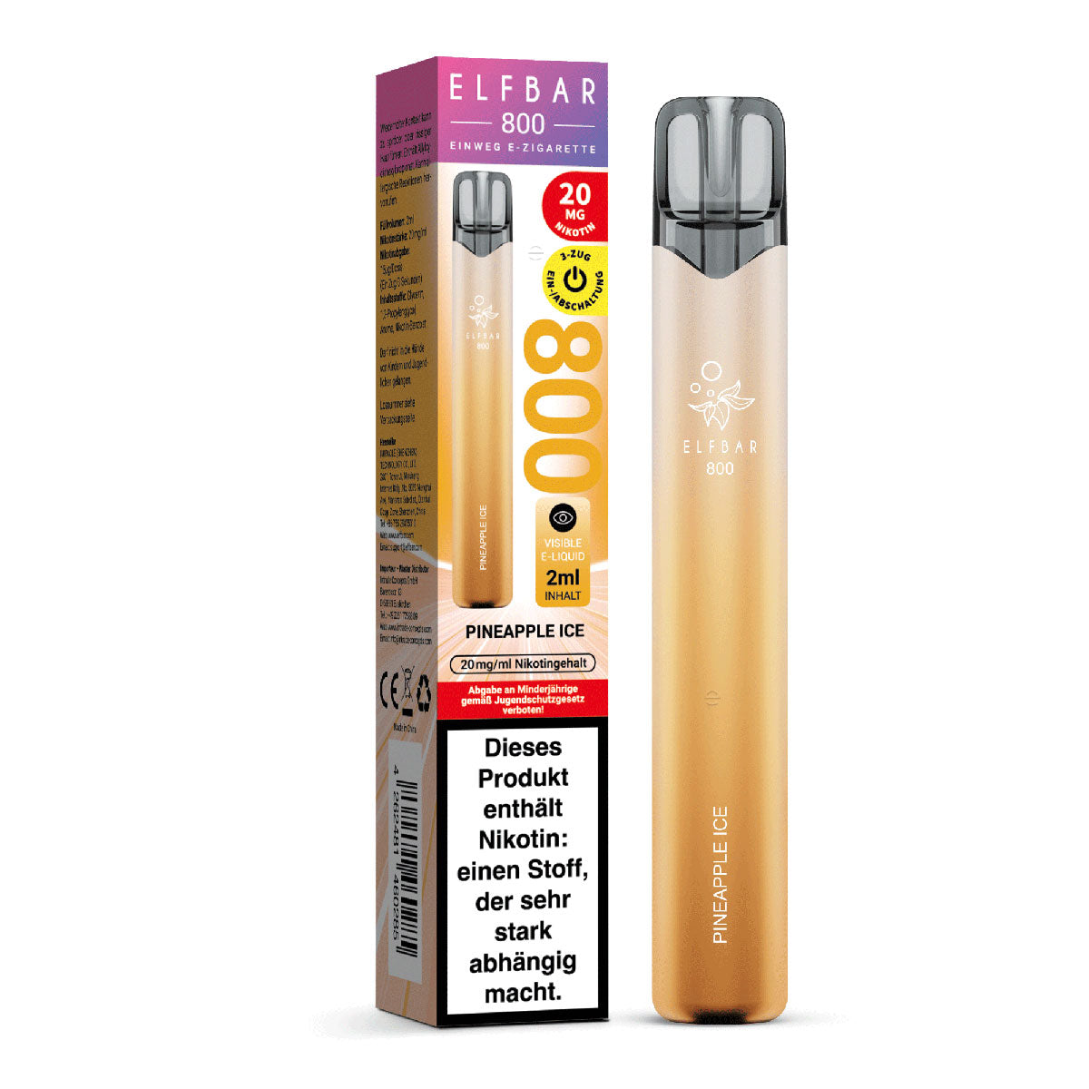 Pineapple Ice – Elfbar 800