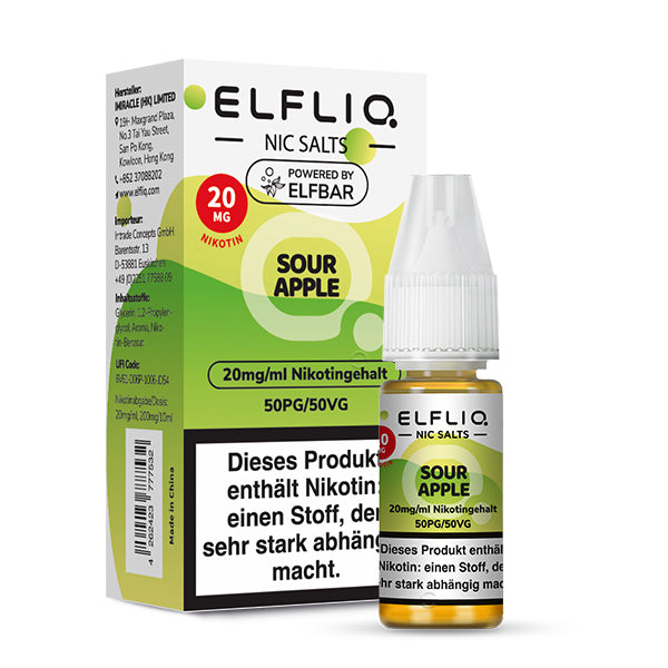 Sour Apple – 10 ml Pod Liquid