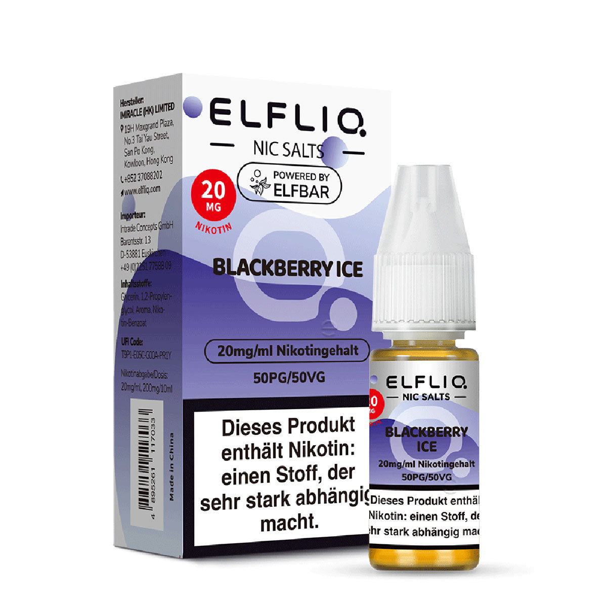 Blackberry Ice – 10 ml Pod Liquid