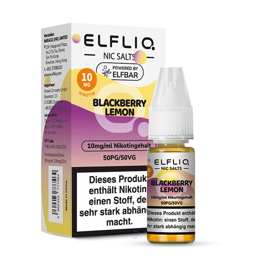 Blackberry Lemon 10ml Pod Liquid