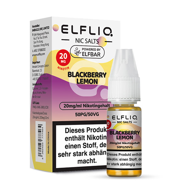Blackberry Lemon 10ml Pod Liquid