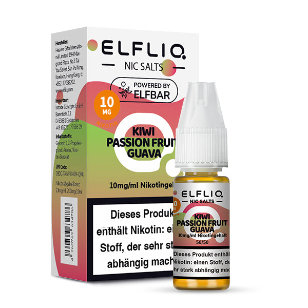 Kiwi Passion Fruit Guava 10ml Pod Liquid