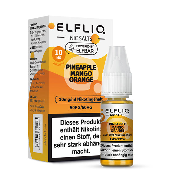 Pineapple Mango Orange 10ml Pod Liquid