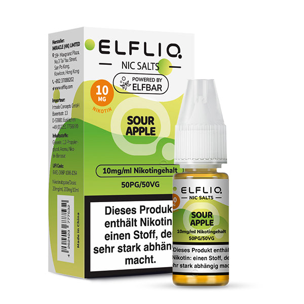 Sour Apple 10ml Pod Liquid