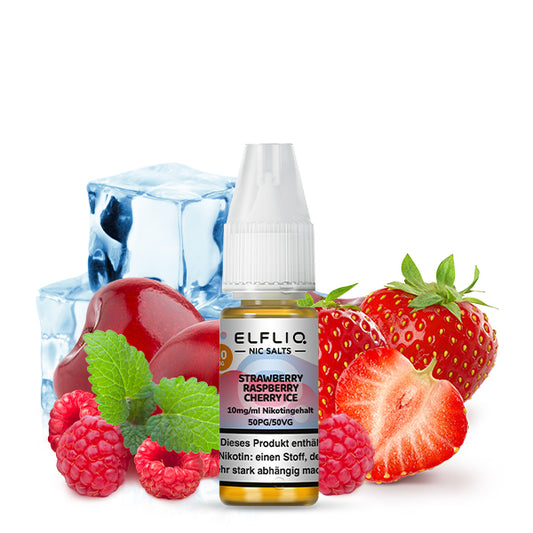 Strawberry Raspberry Cherry Ice 10ml Pod Liquid