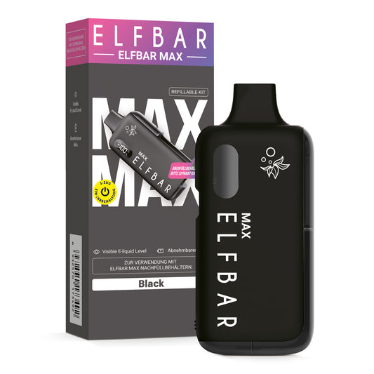 Elfbar Max – Schwarz