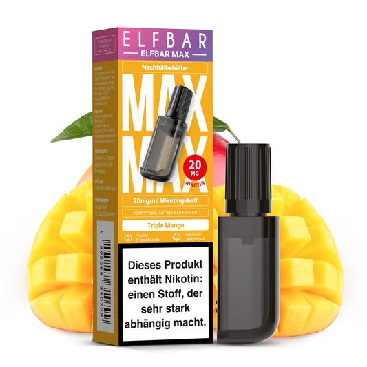 Triple Mango Prefilled Max Pod Container 10ml