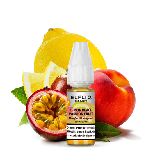 Lemon Peach Passionfruit 10ml Pod Liquid