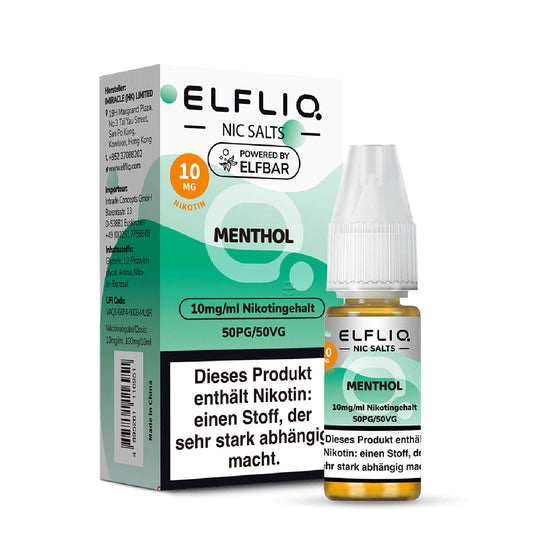 Menthol 10ml Pod Liquid