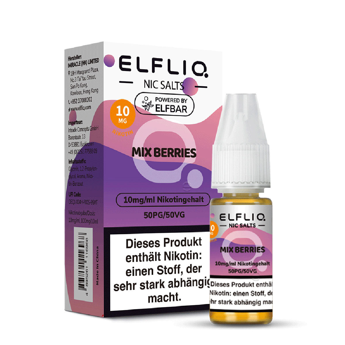 Mix Berries 10ml Pod Liquid