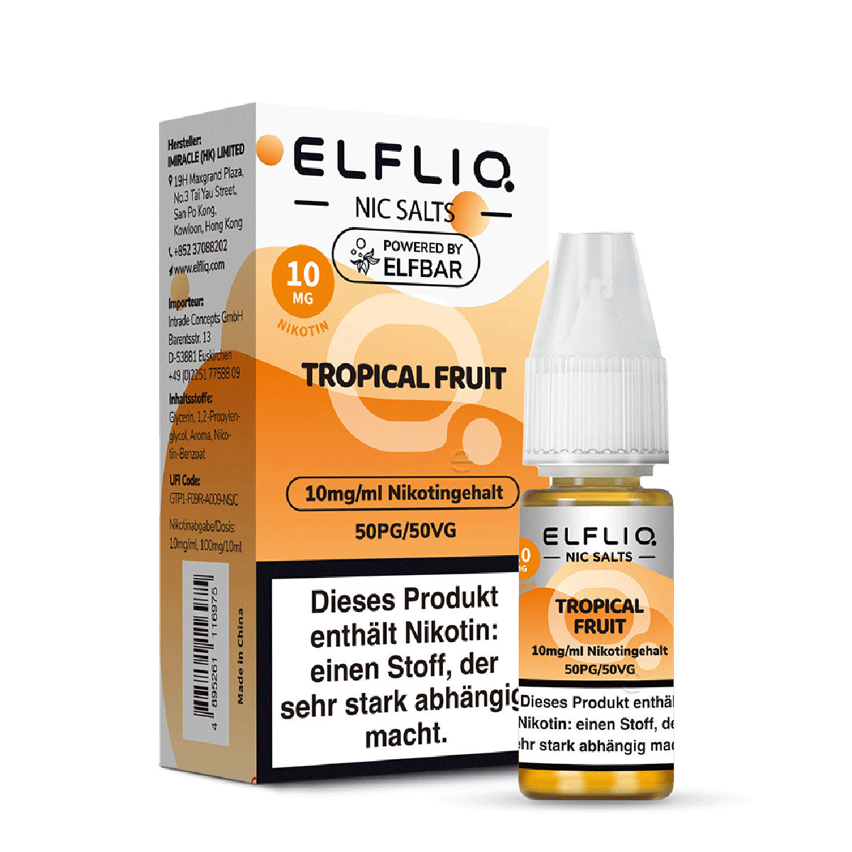 Tropical Fruit 10ml Pod Liquid